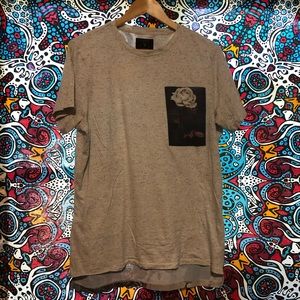 “Floral” Guess Long T-Shirt